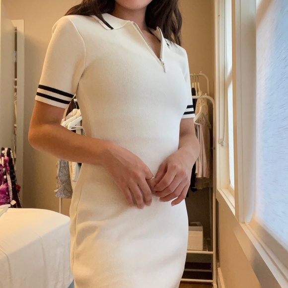 OAK + FORT Dresses & Skirts - Oak + Fort Mini Knit Collared Dress